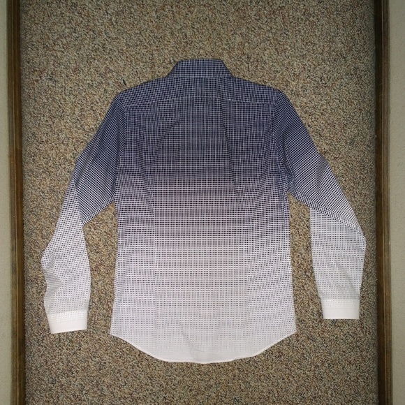 Men's EXPRESS Checkered Hombre Button-Up Shirt - Picture 6 of 6